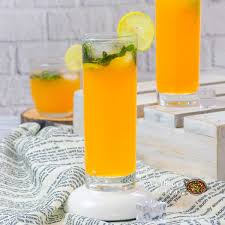 Orange Basil Mojito